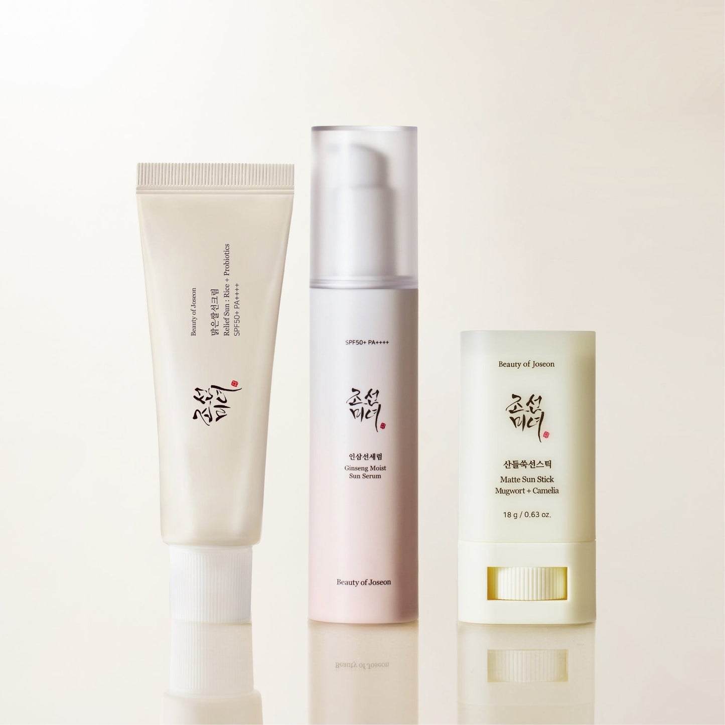 Perfect Hanbang Sun Trio [Relief Sun + Matte Sun Stick + Sun Serum]